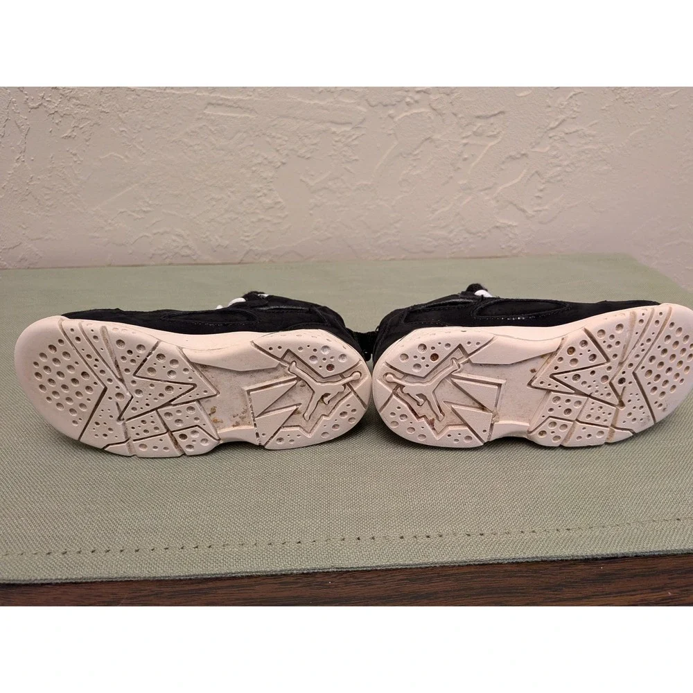 Kids Jordan True Flight‎ Black White Shoes Toddler Size 9C
